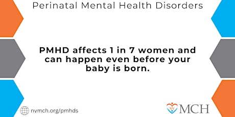 Perinatal Mental Health Disorder Training