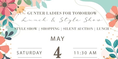 Imagen principal de Gunter Ladies for Tomorrow Style Show & Luncheon