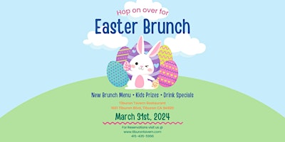 Easter Brunch and Kids Prizes at Tiburon Tavern primary image