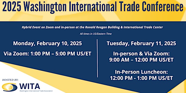 2025 Washington International Trade Conference