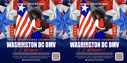 MONROVIA EXPRESS ( LIBERIAN INDEPENDENCE CELEBRATION) DMV AREA TAKE OVER primary image