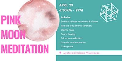 Imagem principal do evento Release & Renew - April's Pink Moon Women's Circle