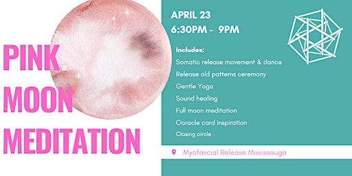 Imagem principal do evento Release & Renew - April's Pink Moon Women's Circle