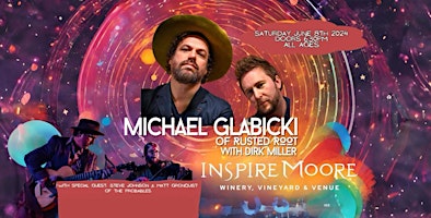 Imagem principal do evento Michael Glabicki of Rusted Root with Dirk Miller