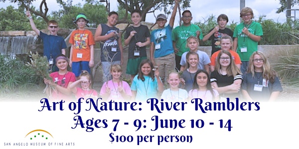 Art of Nature: River Ramblers (Ages 7 - 9)
