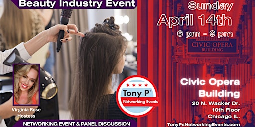 Imagem principal do evento Tony P Beauty Industry Event - Networking and Demostration