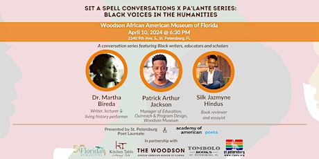 Sit A Spell Conversations X Pa'Lante Series: Black Voices in the Humanities