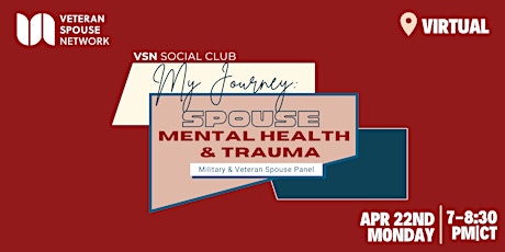 My Journey: Spouse Mental Health & Trauma