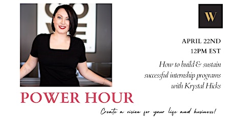 Power Hour: How to Build & Sustain Successful Internship Programs