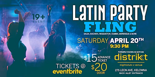 Latin Party Fling primary image