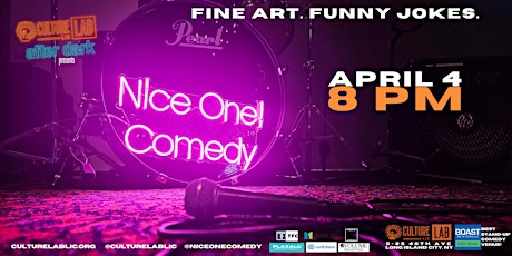 Culture Lab After Dark presents: Nice One! Comedy