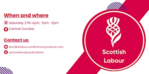 Hauptbild für Dundee Labour Conference