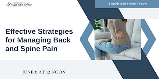 Effective Strategies for Managing Back and Spine Pain primary image