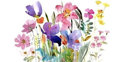 Primaire afbeelding van Wild Flowers Watercolor  Painting Class for Adults and Teens