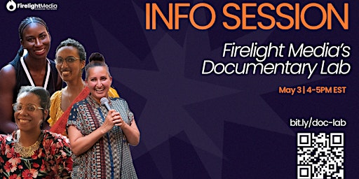 Imagem principal do evento Firelight Media Documentary Lab Info Session