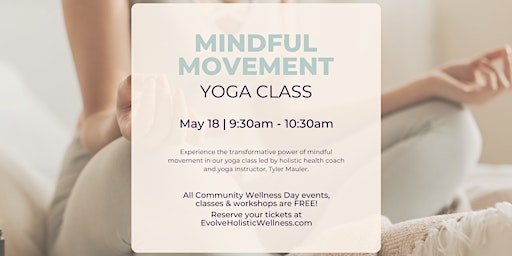 Mindful Movement Yoga Class