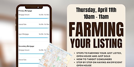 Farming Your Listing