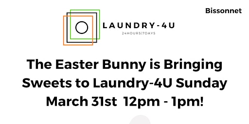 Imagem principal do evento Laundry-4U Pictures with the Easter Bunny Fun & Games for Kids