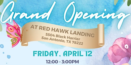 REALTORS! Grand Opening of Red Hawk Landing - San Antonio