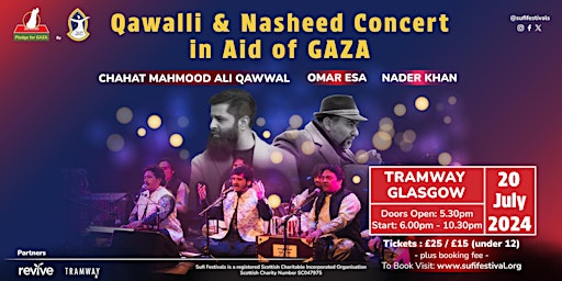 Primaire afbeelding van Qawalli & Nasheed Concert in Aid of GAZA