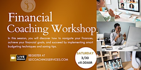 Financial Coaching Virtual Workshop