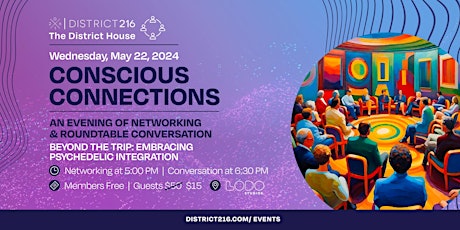 The District House (Wed. 5/22 - Conscious Connections Roundtable)