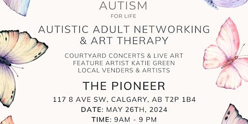 Imagem principal do evento Adult Autism Networking & Art Therapy
