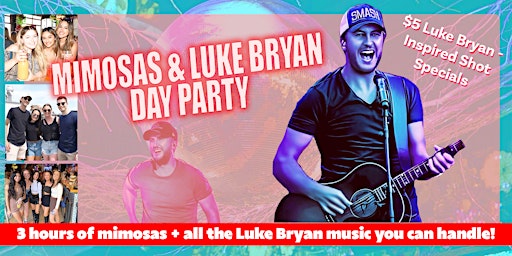 Imagem principal do evento Mimosas & Luke Bryan Day Party at Old Crow - Includes 3 Hours of Mimosas!
