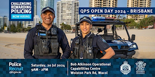 Primaire afbeelding van Queensland Police Service OPEN DAY - BRISBANE