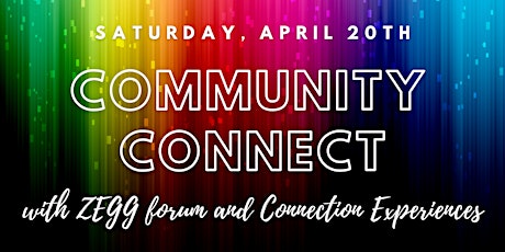 APRIL Community Connect featuring ZEGG forum