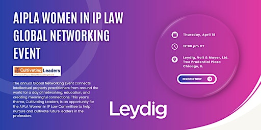 Imagen principal de 2024 Women in IP Law Global Networking Event (Chicago, IL)