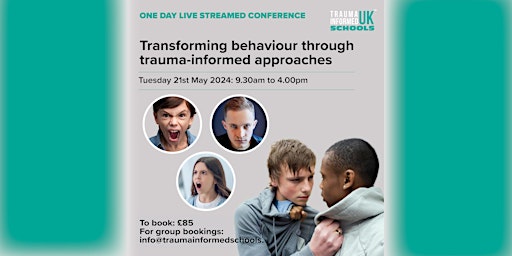 TISUK Skills Day: Trauma Informed Approaches to Transforming Behaviour primary image
