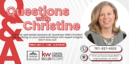 Image principale de Questions With Christine