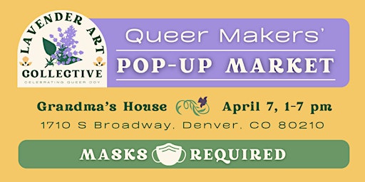 Imagem principal do evento Queer Makers' Market