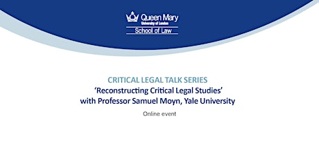 Imagen principal de Critical Legal Talks Series: 'Reconstructing Critical Legal Studies'
