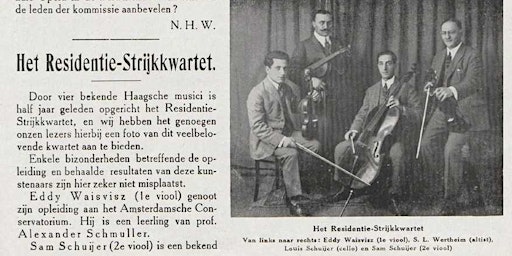 Samuel Schuijer, Haagse musicus in oorlogstijd primary image