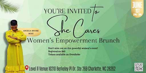 Imagem principal do evento She Cares Women’s Empowerment Brunch