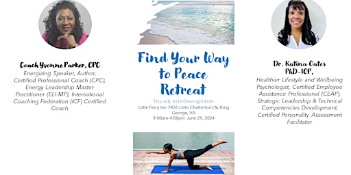 Find Your Way To Peace Retreat