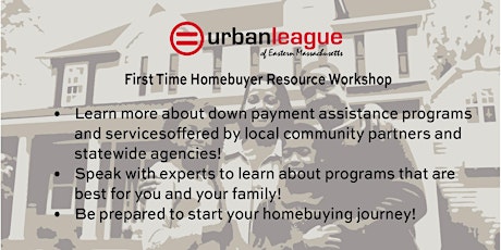 Image principale de Urban League First-Time Homebuyer Workshop