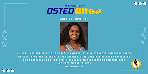 OsteoBites Welcomes Bhuvana Setty, MD  primärbild