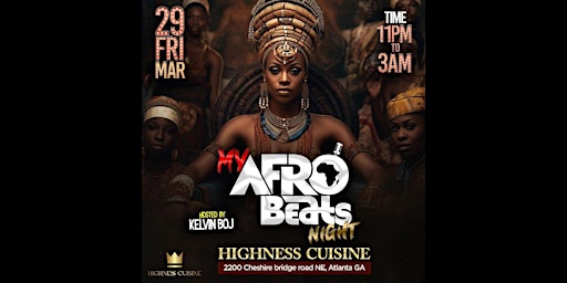 Imagem principal do evento My AfroBeats Night Atlanta