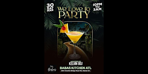 Primaire afbeelding van We Love To Party @ Babas Kitchen