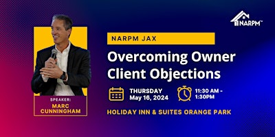 Imagen principal de Overcoming Owner Client Objections with Marc Cunningham