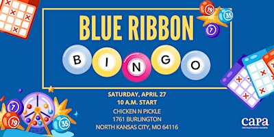 Imagem principal do evento Blue Ribbon BINGO