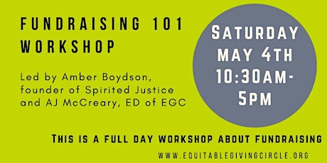 Fundraising Workshop 101