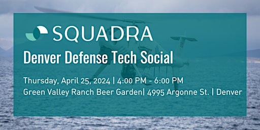 Imagem principal do evento Denver Defense Tech Social