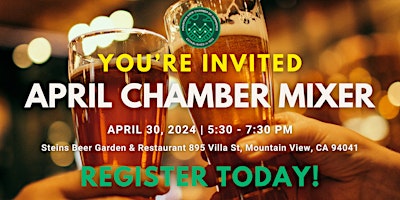 Chamber Mixer at Steins Beer Garden & Restaurant primary image