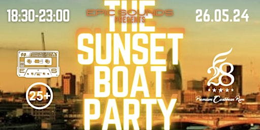 Epic Sounds Presents - The Sunset Boat Party primary image