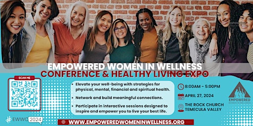 Primaire afbeelding van Empowered Women In Wellness Conference and Healthy Living Expo