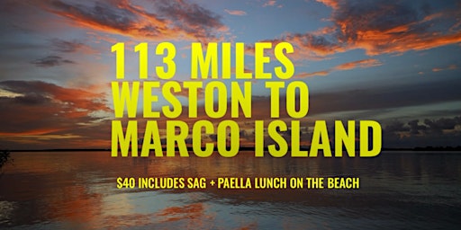 113 Miles - Weston to Marco Island